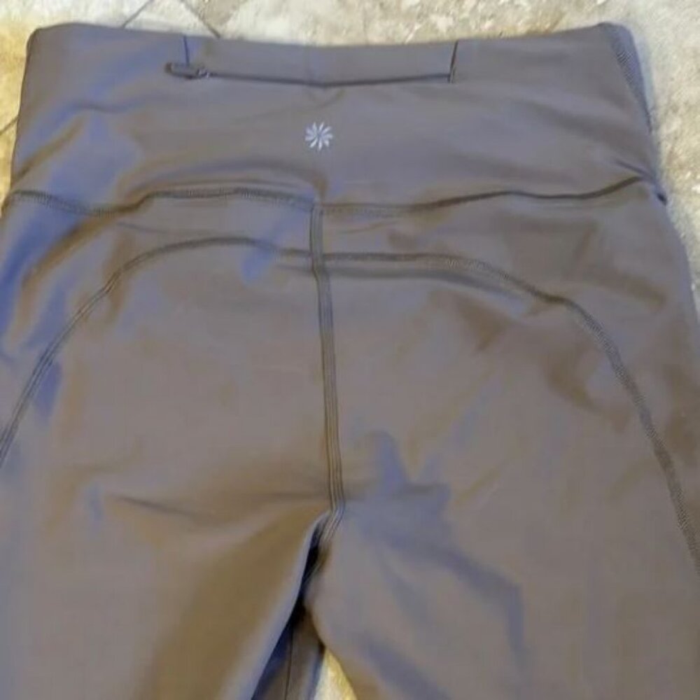NWT Athleta Pacesetter 7/8 Taupe High-Waist Leggings sz Medium - Picture 5 of 7